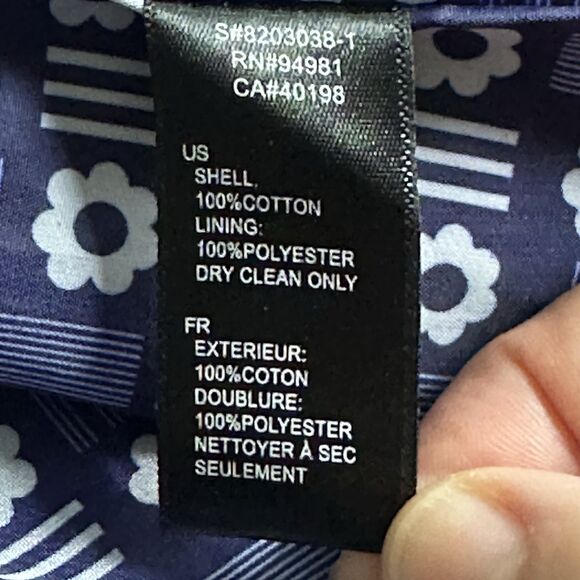 Forever 21 Women’s Big Button Purple Peacoat Size M Vtg Retro Coquette Babydoll - Picture 16 of 16